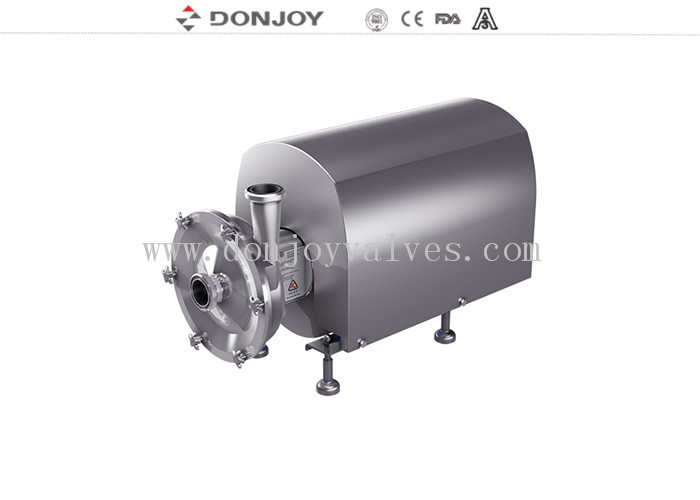Sanitary Centrifugal High Purity Pumps Fit Cosmetic With Open Impeller