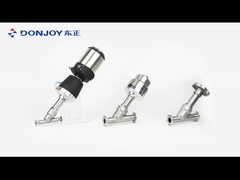 Flüssigkeitsregelung Kugelwinkel Sitzventil mit Stainless Steel Aktor