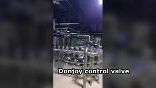 Donjoy-Steuerventile werden im Werk des Kunden verwendet