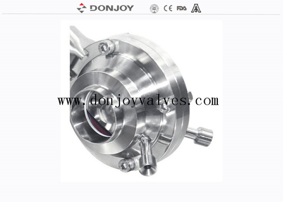 CIP Port DN50 1.4301 Manual Butterfly Sanitary Ball Valve