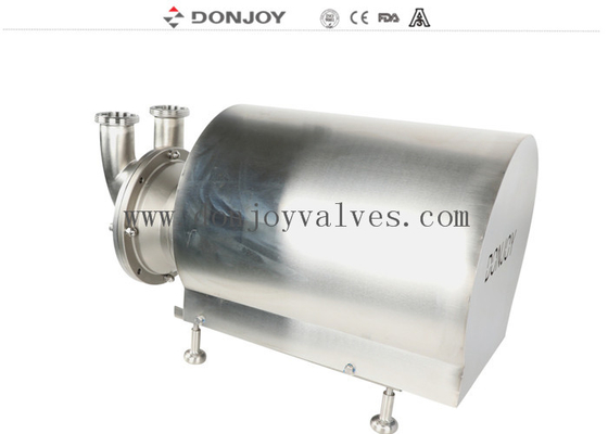 CIP stainless steel hygienic  pump with self priming function with 316L