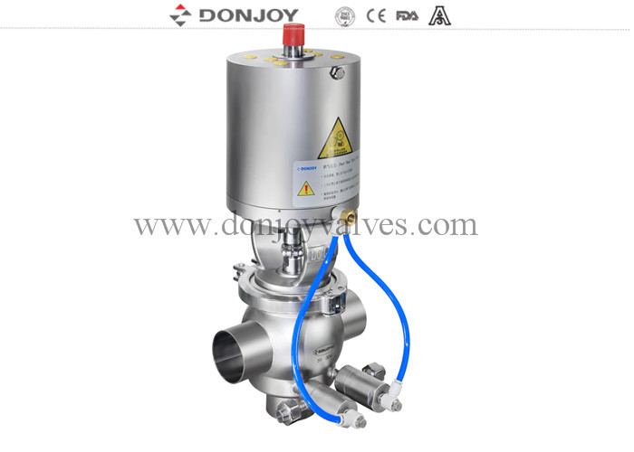3A Hygienische Antimischventile mit E-C-Serie für Milch und CIP
