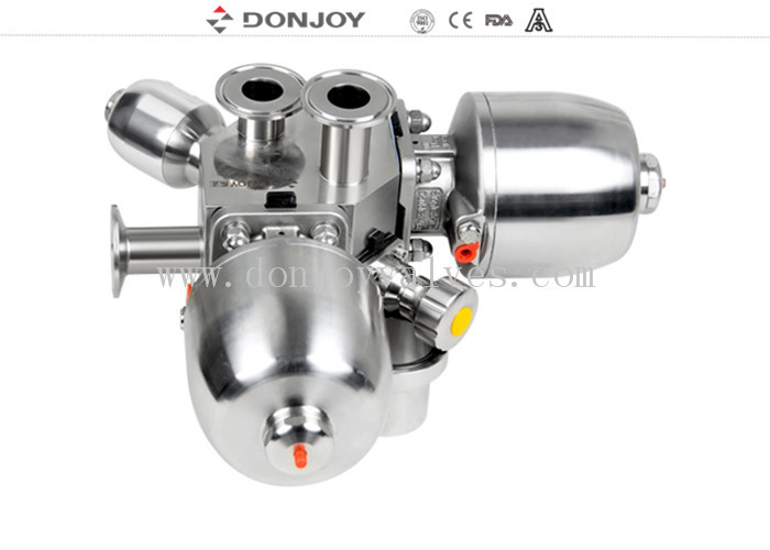 Donjoy Mehrport-Sanitärdiaphragmaventil für die pharmazeutische Industrie mit SS316L