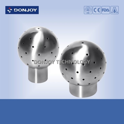 360 Degree Fixed Tank Spray Balls Pin Connection For Yeast Breeding