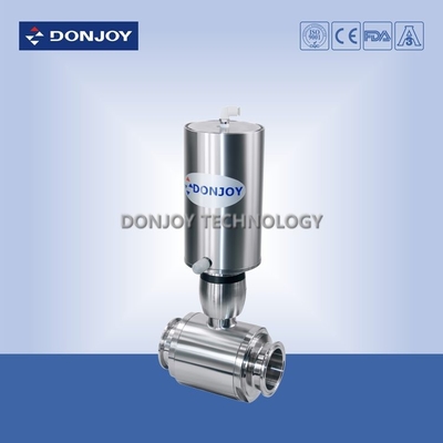 1"-4" Sanitary Ball Valve Stainless steel  Pneumatic Clamp  with Positioner