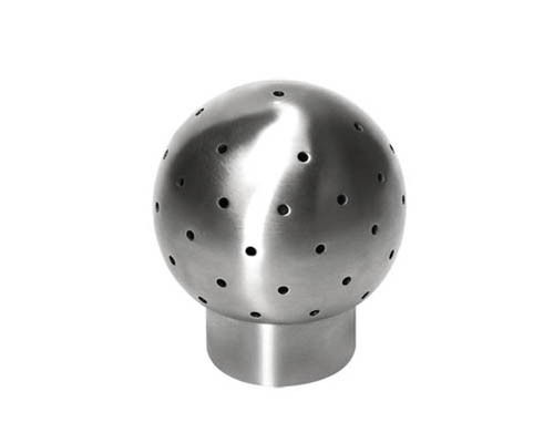 360 Degree Fixed Tank Spray Balls Pin Connection For Yeast Breeding