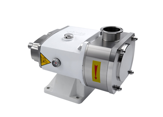 Chocolate and flow control TUL-30 bare shaft  lobe rotary pump with flush seal