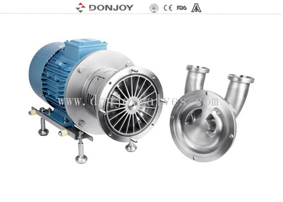 CIP stainless steel hygienic  pump with self priming function with 316L