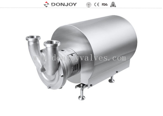 CIP stainless steel hygienic  pump with self priming function with 316L
