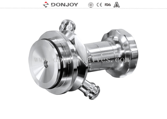 SS316L Automatic Aseptic Sterilizable Sampling Valve For Beverage