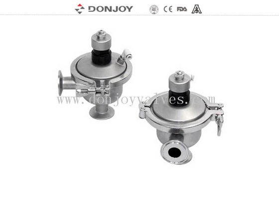 Mini Constant pressure Valve V type with clamped connection EPDM PTFE Gasket