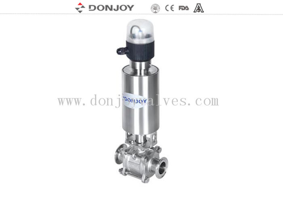 3-pcs Non-retention ball valve,Directly ball valve SS304/316L BPE Standard for food