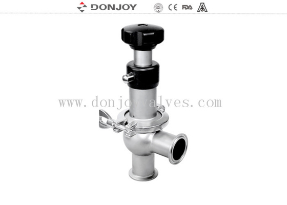 1 Inch SS 316L Sanitary Manual Regulating Single  Seat Valve with Welding Ends