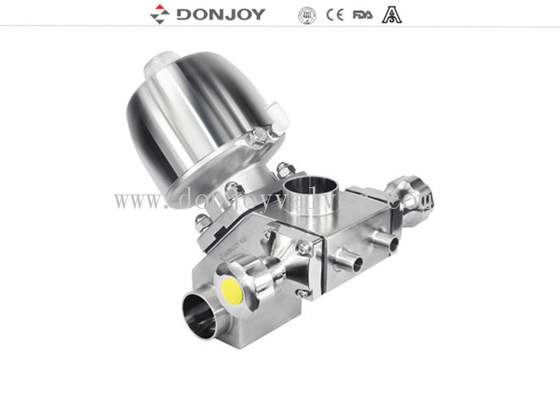 Donjoy Mehrport-Sanitärdiaphragmaventil für die pharmazeutische Industrie mit SS316L