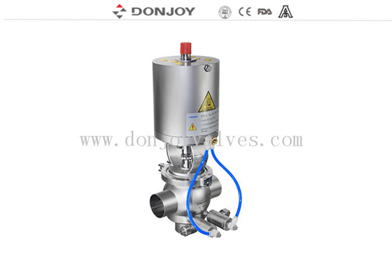 E-C Schweißventil DN100 SS316L Doppelsitz-Mixproofventil