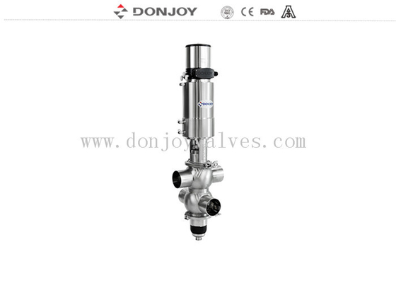 Donjoy Doppelsitz-Mixproof-Ventile für die Verarbeitung von Lebensmitteln und Getränken